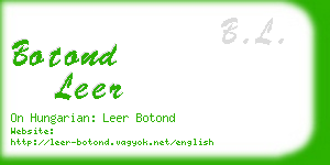 botond leer business card